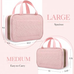 Travel toiletry bag with hooks, portable makeup bag, travel ladies' toiletry bag, handbag
