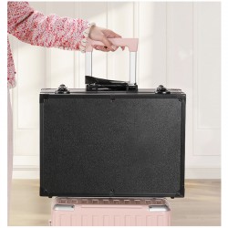 Makeup Boxes Case Professional Cosmetic Portable Makeup Case With Led Light