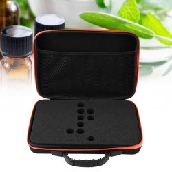 Hard Shell 30 60 Essential Oil Bottle Storage holder case Organizer with Zipper