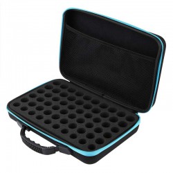 Hard Shell 30 60 Essential Oil Bottle Storage holder case Organizer with Zipper