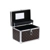Aluminum Makeup Travel Case Beauty Case Manufacturer inside mirror aluminum travel cosmetic case makeup box