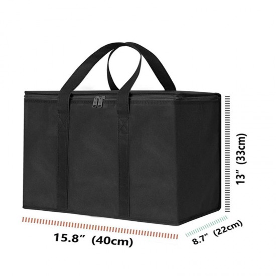 Reusable Thermal Insulated Cooler Bag Grocery Cool Carry Non Woven Lunch Cooler Bag For Food Reusable Thermal Insulated Cooler Bag Grocery Cool Carry Non Woven Lunch Cooler Bag For Food